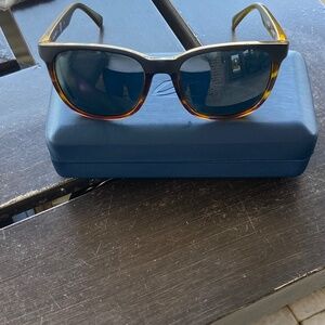 Kaenon Calafia Polarized Sunglasses Womens Matt Black and Tortoise Frame